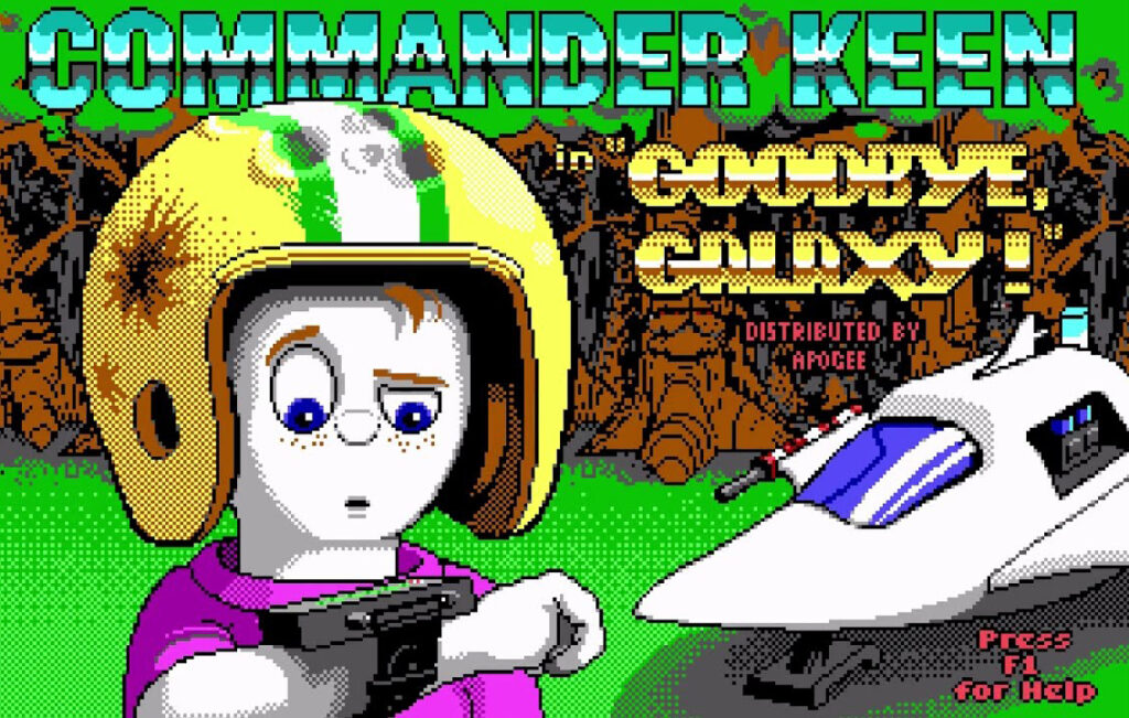 Passion of Arts: Commander Keen schaut auf die Uhr