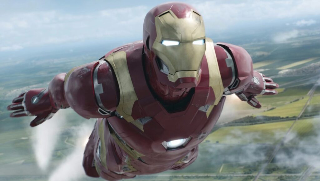 Passion of Arts: Iron Man fliegt durch die Luft