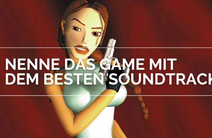 Passion of Arts: Lara Croft posiert mit einer Waffe vor der Brust