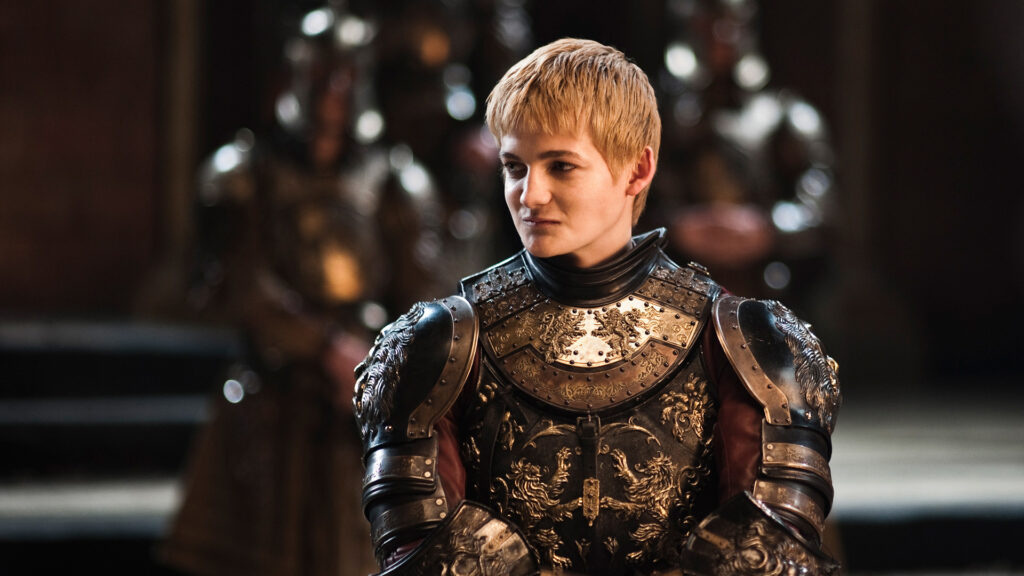 Passion of Arts: Joffrey Baratheon trägt eine prunkvolle Rüstung und lächelt verschmitzt