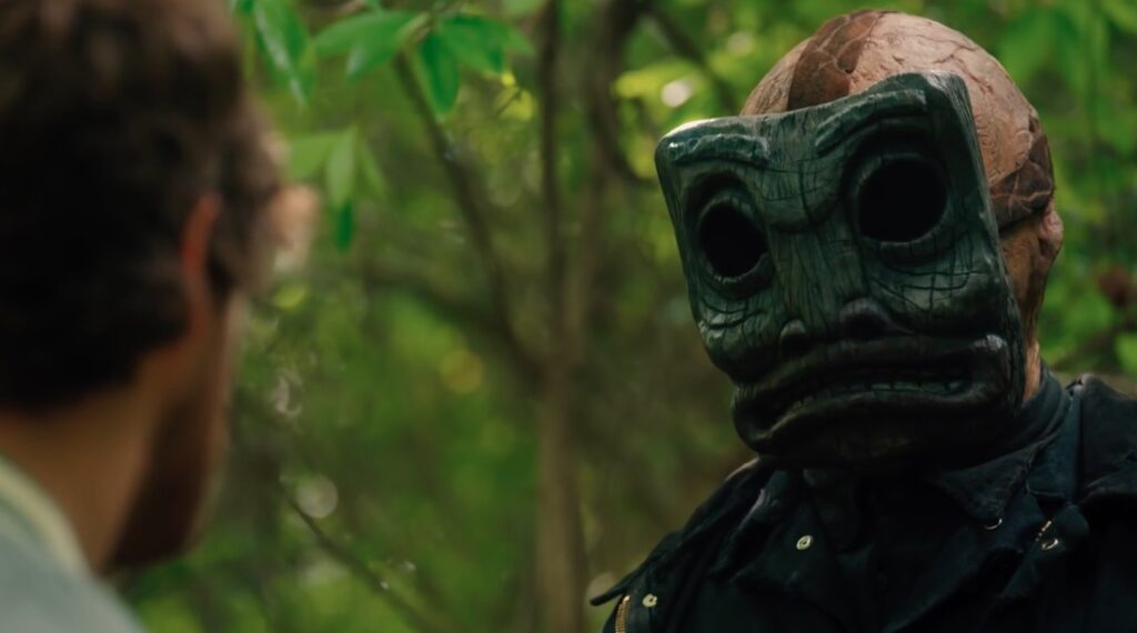 Passion of Arts: Billy Murphy trägt eine Maske über sein entstelltes Gesicht