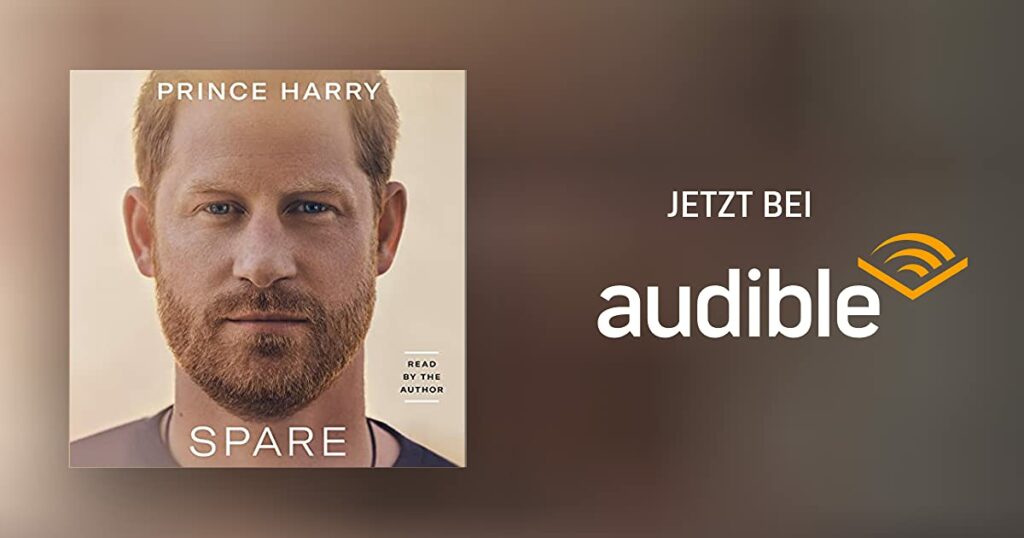 Passion of Arts Prince Harry Spare Audible