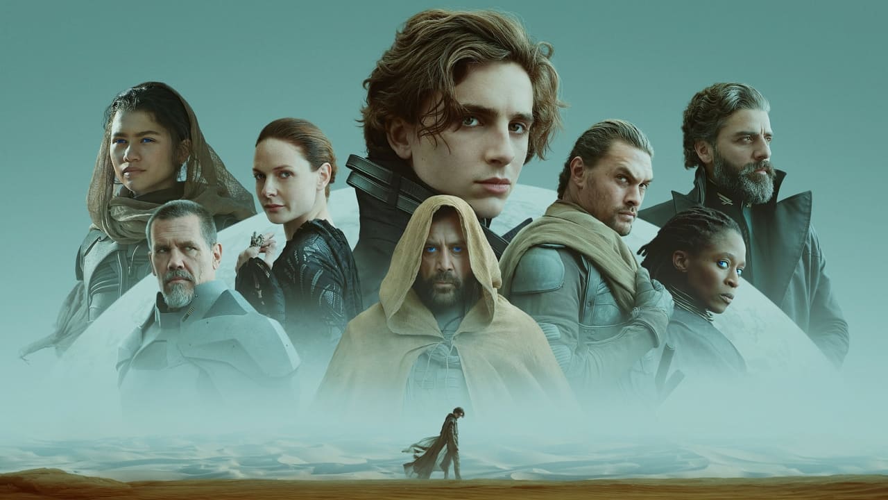 Das Bild zeigt den Cast von Dune Part One