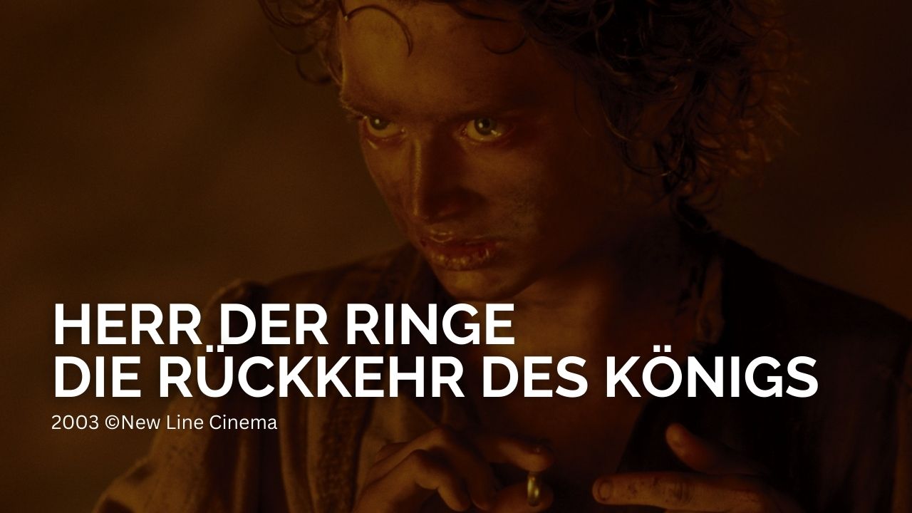 Herr der Ringe: Die Rückkehr des Königs: Auf dem Bild ist Frodo zu sehen, der den Ring vor seinem Finger hält