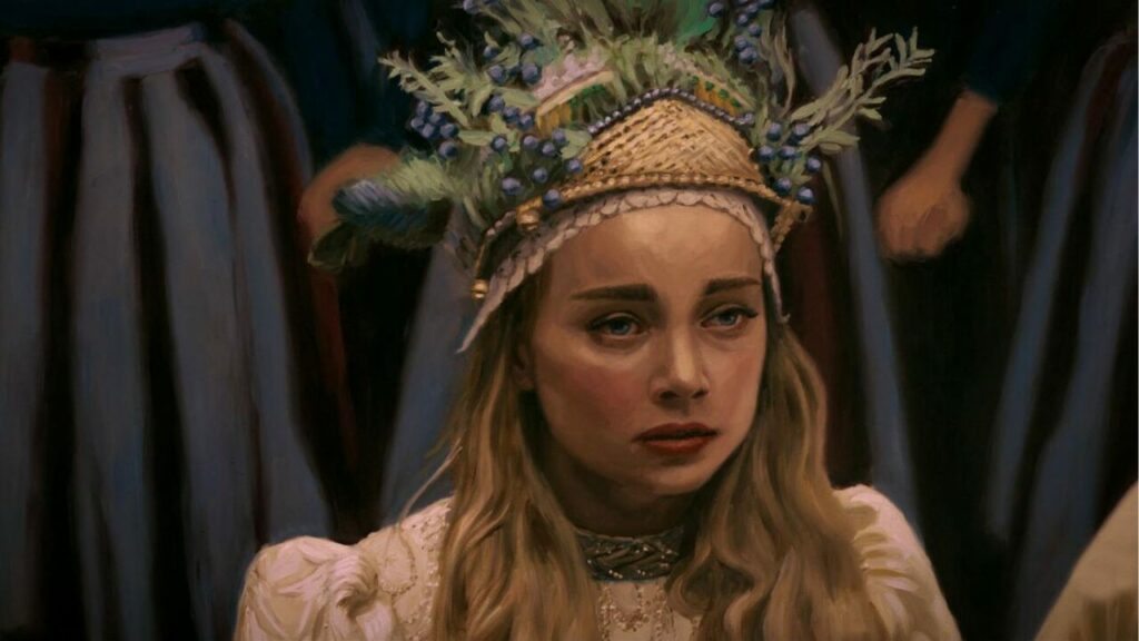 Das Bild zeigt Jagna (Kamila Urzedowska) bei ihrer Hochzeit | Media Monday #758