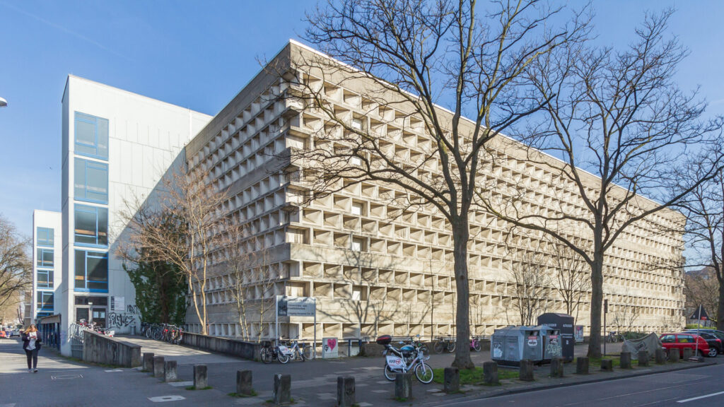 Das Gebäude der Universitäts- und Stadtbibliothek Köln