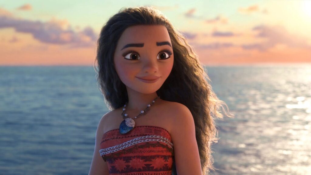 Das Bild zeigt Vaiana aus dem gleichnamigen Disney Film | 2010er Jahre Kino