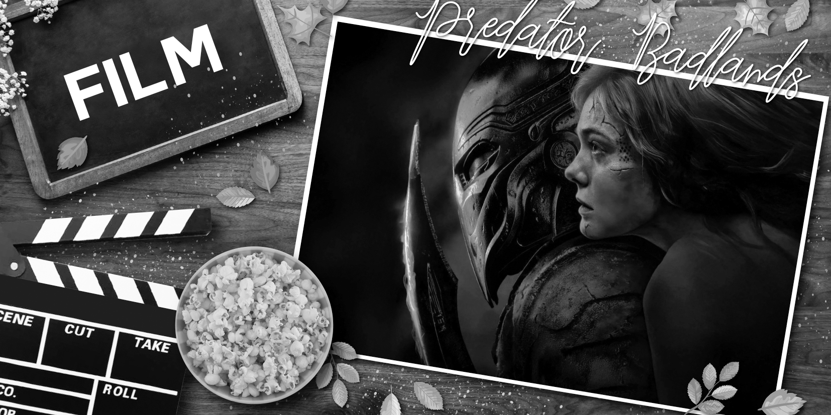 Das Bild ist das Titelbild zur "Predator: Badlands" Filmkritik