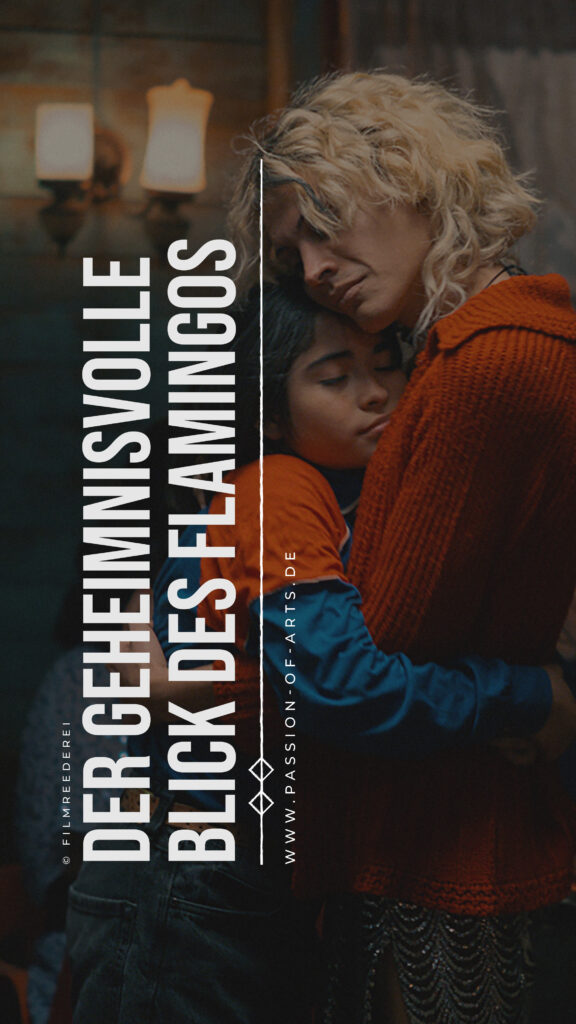 Das Bild ist das Titelbild zur "Der geheimnisvolle Blick des Flamingos" Filmkritik