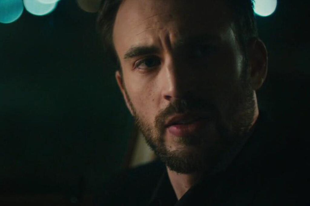 Das Bild zeigt Chris Evans in seiner Rolle als Mike Weiss im Film "Puncture - David gegen Goliath" | Media Monday #755