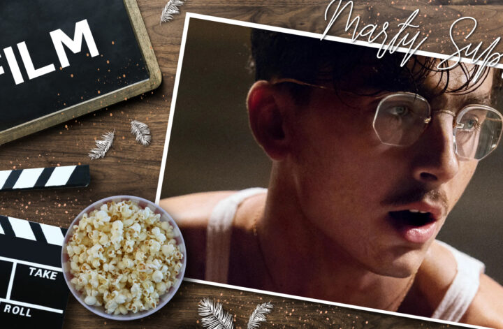 Das Bild repräsentiert das Titelbild zur Filmkritik zum Film Marty Supreme mit Timothée Chalamet