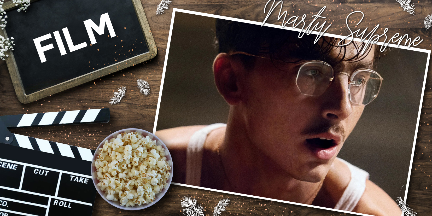 Das Bild repräsentiert das Titelbild zur Filmkritik zum Film Marty Supreme mit Timothée Chalamet