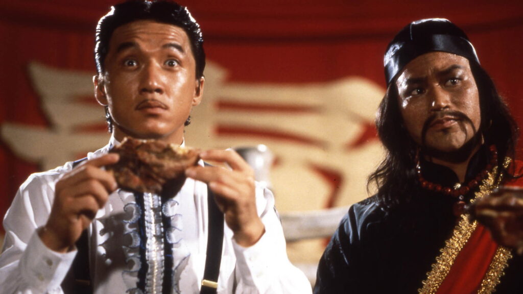 Sergeant Dragon (Jackie Chan) und Pirat Lor Sam Pau (Dick Wei). | Die 5 besten Filme mit Piraten