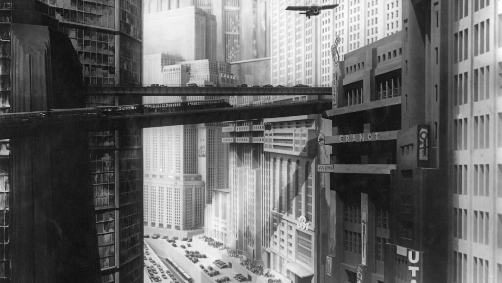 Häuserschluchten der Stadt Metropolis | Die 5 einflussreichsten Science-Fiction-Filme aller Zeiten