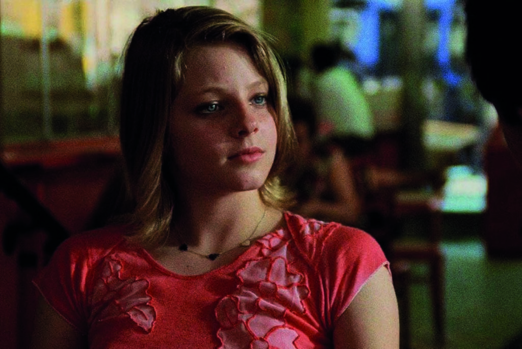 Das Bild zeigt die 14-jährige Jodie Foster in ihrer Rolle der Iris Steensma im Film Taxi Driver