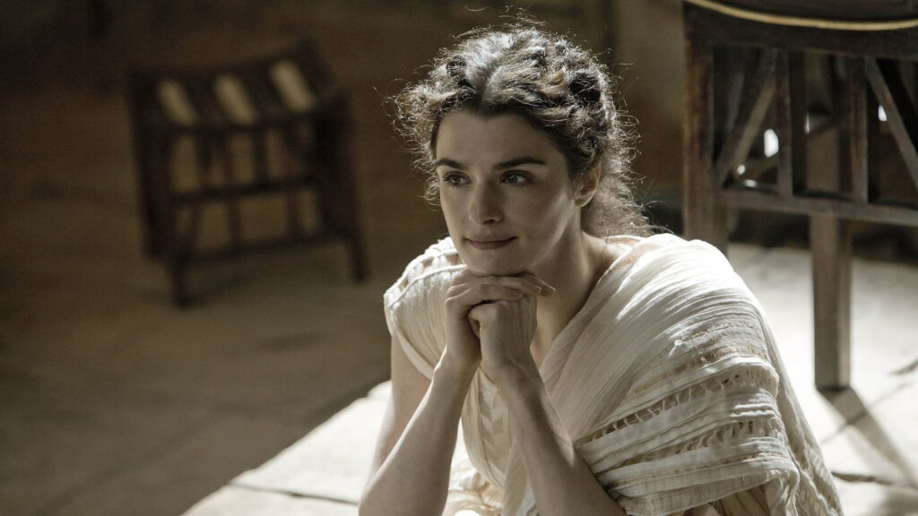 Hypatia von Alexandria (Rachel Weisz) | Die 5 besten Filme über die Antike