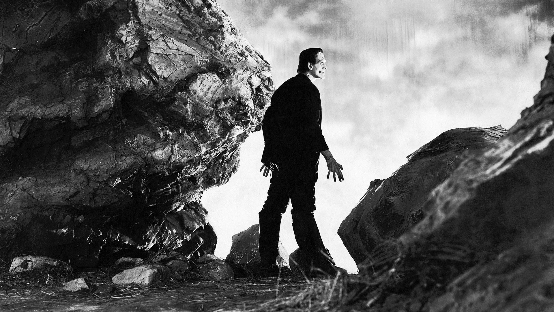 Das Monster sucht nach seiner Bestimmung im kargen Umland | Die 5 besten klassischen Horrorfilme