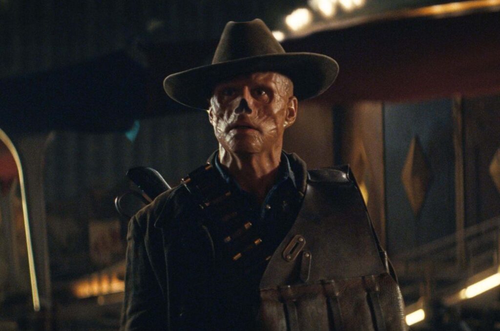 Walton Goggins als Cooper Howard in der postapokalyptischen Science-Fiction-Serie Fallout.